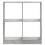 Berkfield Bookcase Concrete Grey 68.5x32x75 cm Engineered Wood 4