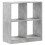 Berkfield Bookcase Concrete Grey 68.5x32x75 cm Engineered Wood 6