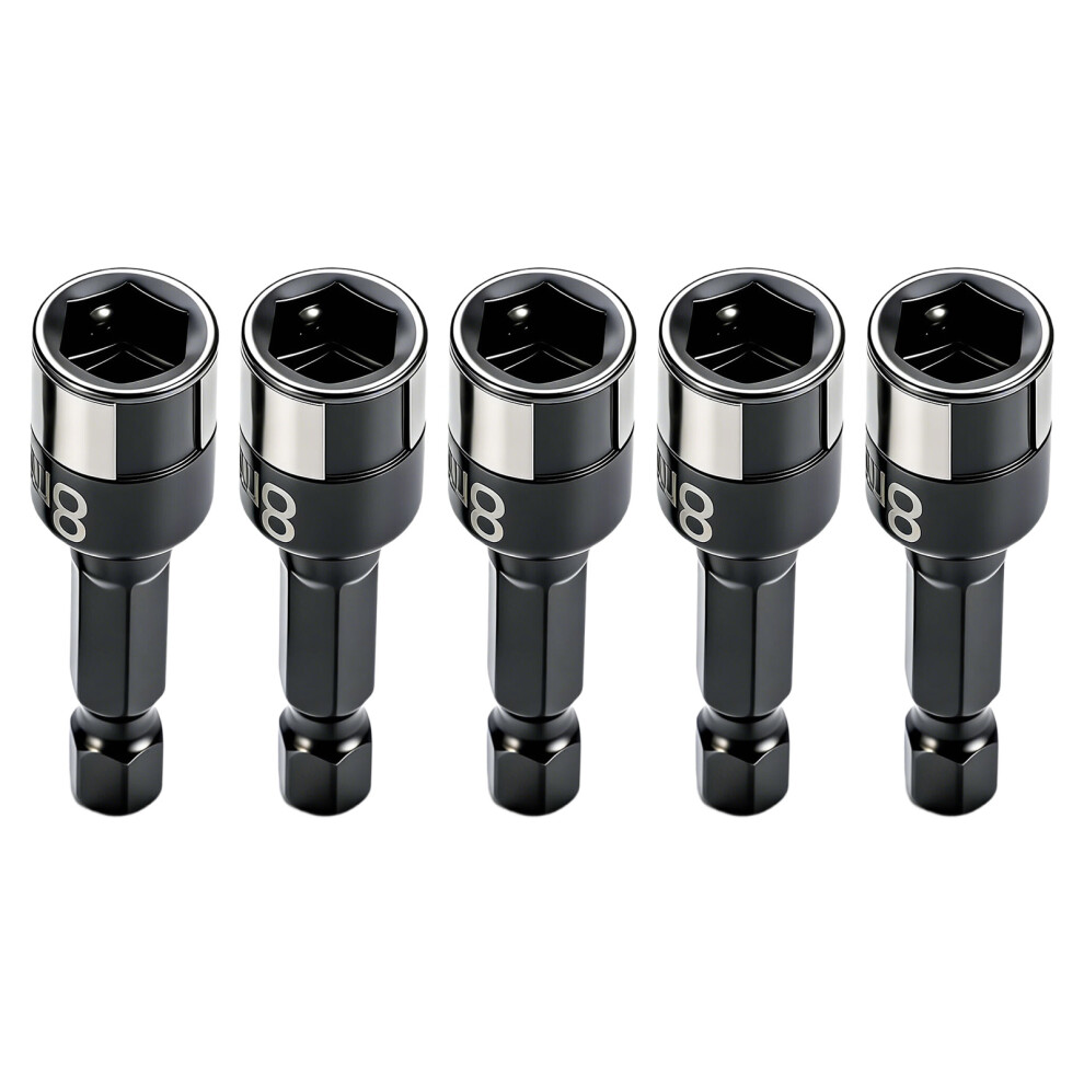 5Pcs Recessed Hexagonal Impact Socket Electric Wrench Hexagonal 7754002716010