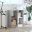 Berkfield Bookcase Grey Sonoma 68.5x32x75 cm Engineered Wood 3
