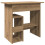 Berkfield Desk Artisan Oak 80x45x74 cm Engineered Wood 7