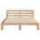 Berkfield Bed Frame without Mattress 135x190 cm Double Solid Wood Pine 4
