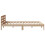 Berkfield Bed Frame without Mattress 135x190 cm Double Solid Wood Pine 5