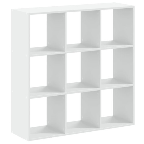 Berkfield Bookcase White 102x32x102 cm Engineered Wood 1