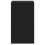 Berkfield Bedside Cabinet with LED Lights Black Engineered Wood 7