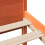 Berkfield Bed Frame without Mattress Wax Brown 140x200 cm Solid Wood Pine 7