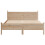 Berkfield Bed Frame without Mattress 135x190 cm Double Solid Wood Pine 4