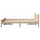 Berkfield Bed Frame without Mattress 135x190 cm Double Solid Wood Pine 5