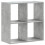 Berkfield Bookcase Concrete Grey 68.5x32x68.5 cm Engineered Wood 5