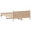 Berkfield Bed Frame without Mattress 135x190 cm Double Solid Wood Pine 6