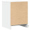 Berkfield Bedside Cabinets with LED Lights 2 pcs White Engineered Wood 8