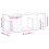 Berkfield Wall Cabinet 80x20x30 cm Black Engineered Wood 9