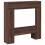 Berkfield Fireplace Surround Brown Oak 81x18x82 cm Engineered Wood 2
