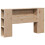 Berkfield Headboard with Storage 135 cm Solid Wood Pine 3