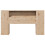 Berkfield Headboard with Storage 135 cm Solid Wood Pine 4