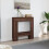 Berkfield Fireplace Surround Brown Oak 81x18x82 cm Engineered Wood 3