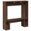 Berkfield Fireplace Surround Brown Oak 81x18x82 cm Engineered Wood 6