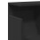 Berkfield Wall Cabinet 100x20x30 cm Black Engineered Wood 7