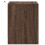 Berkfield Bedside Cabinet with LED Lights Brown Oak Engineered Wood 7