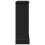 Berkfield Fireplace Surround Black 90x30x90 cm Engineered Wood 5