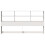 Berkfield Headboard with Storage White 180 cm Solid Wood Pine 4