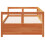 Berkfield Daybed without Mattress Wax Brown 80x200 cm Solid Wood Pine 6