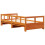 Berkfield Daybed without Mattress Wax Brown 80x200 cm Solid Wood Pine 7