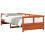 Berkfield Daybed without Mattress Wax Brown 80x200 cm Solid Wood Pine 4