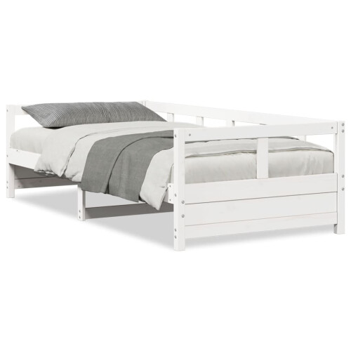 Berkfield Daybed without Mattress White 80x200 cm Solid Wood Pine 1