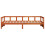Berkfield Daybed without Mattress Wax Brown 80x200 cm Solid Wood Pine 5