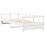 Berkfield Daybed without Mattress White 80x200 cm Solid Wood Pine 3
