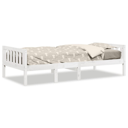 Berkfield Children's Bed without Mattress White 90x190 cm Solid Wood Pine 1