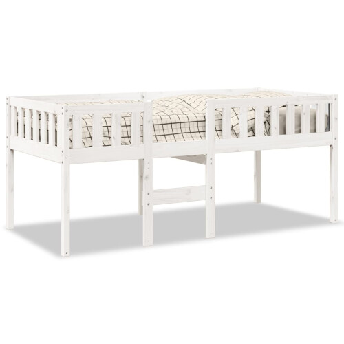 Berkfield Children's Bed without Mattress White 90x190 cm Solid Wood Pine 1