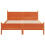 Berkfield Bed Frame without Mattress Wax Brown 120x200 cm Solid Wood Pine 4