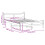 Berkfield Bed Frame without Mattress Wax Brown 120x200 cm Solid Wood Pine 9