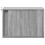 Berkfield Wall-mounted Bedside Cabinet with LED Lights Grey Sonoma 6