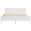 Berkfield Bed Frame without Mattress White 140x190 cm Solid Wood Pine 4