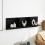 Berkfield Wall Cabinet 100x16.5x30 cm Black Engineered Wood 3