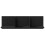Berkfield Wall Cabinet 100x16.5x30 cm Black Engineered Wood 4