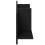 Berkfield Wall Cabinet 100x16.5x30 cm Black Engineered Wood 5