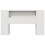 Berkfield Headboard with Storage White 135 cm Solid Wood Pine 4
