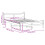 Berkfield Bed Frame without Mattress Wax Brown 120x190 cm Small Double Solid Wood Pine 9