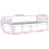 Berkfield Children's Bed without Mattress White 90x200 cm Solid Wood Pine 10