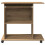 Berkfield Computer Desk Artisan Oak 80x50x75 cm Engineered Wood 4