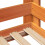 Berkfield Bed Frame without Mattress Wax Brown 80x160 cm Solid Wood Pine 7