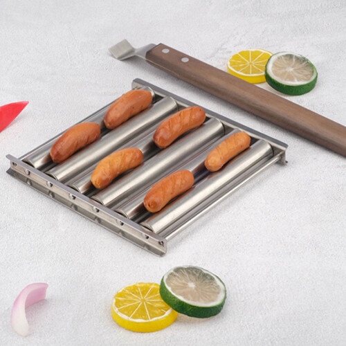 Hotdogsruller Pølseruller Bærbar Grill Camping 1