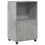 Berkfield Rolling†Cabinet Concrete Grey 55x40x91 cm Engineered Wood 2