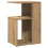 Berkfield Side Table Artisan Oak 36x30x56 cm Engineered Wood 2