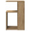 Berkfield Side Table Artisan Oak 36x30x56 cm Engineered Wood 4