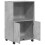 Berkfield Rolling†Cabinet Concrete Grey 55x40x91 cm Engineered Wood 7